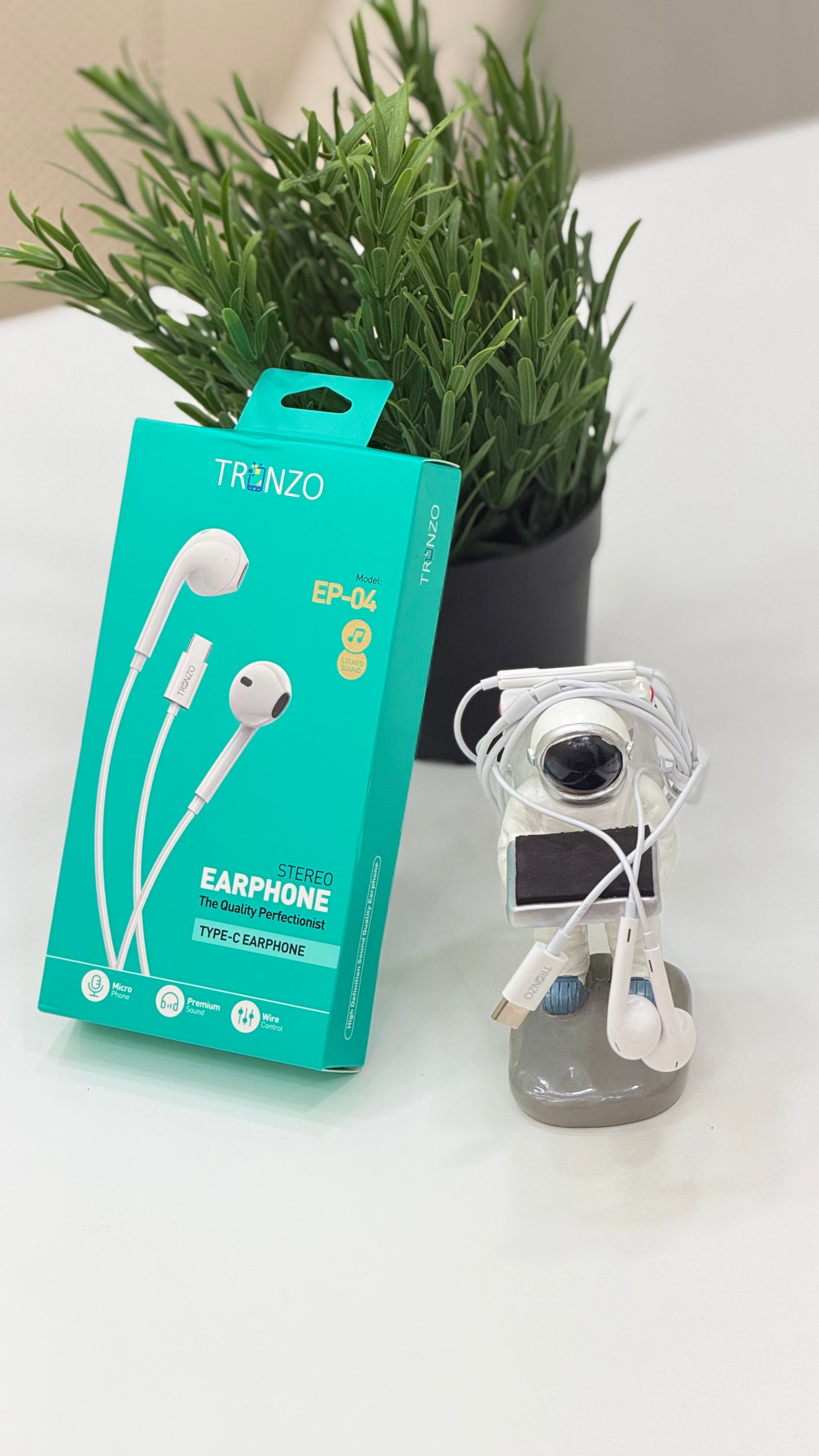 TRONZO EP-04 Type-C Stereo Earphones