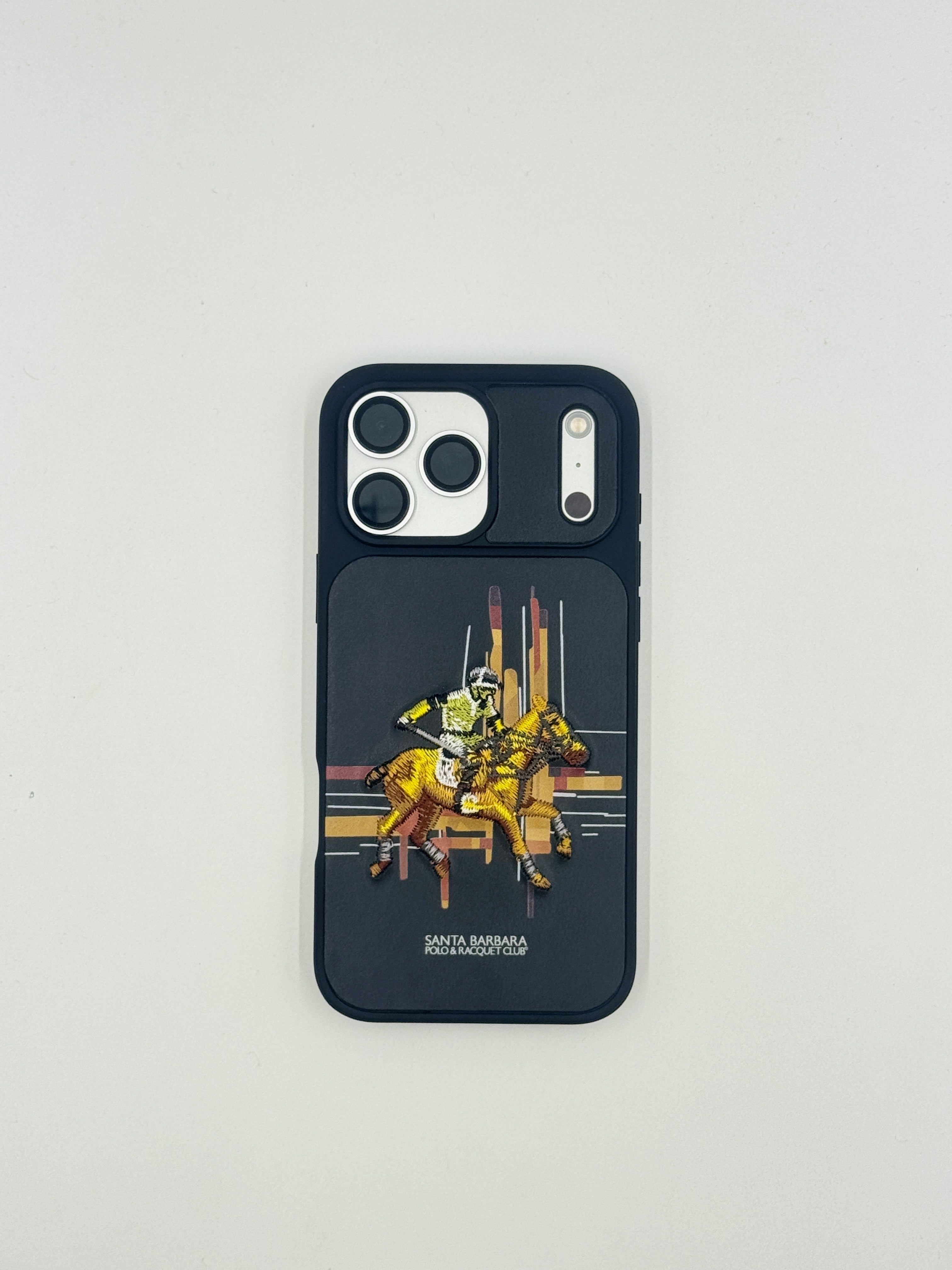 Golden Rider Polo Art Case (iPhone 17 Pro)