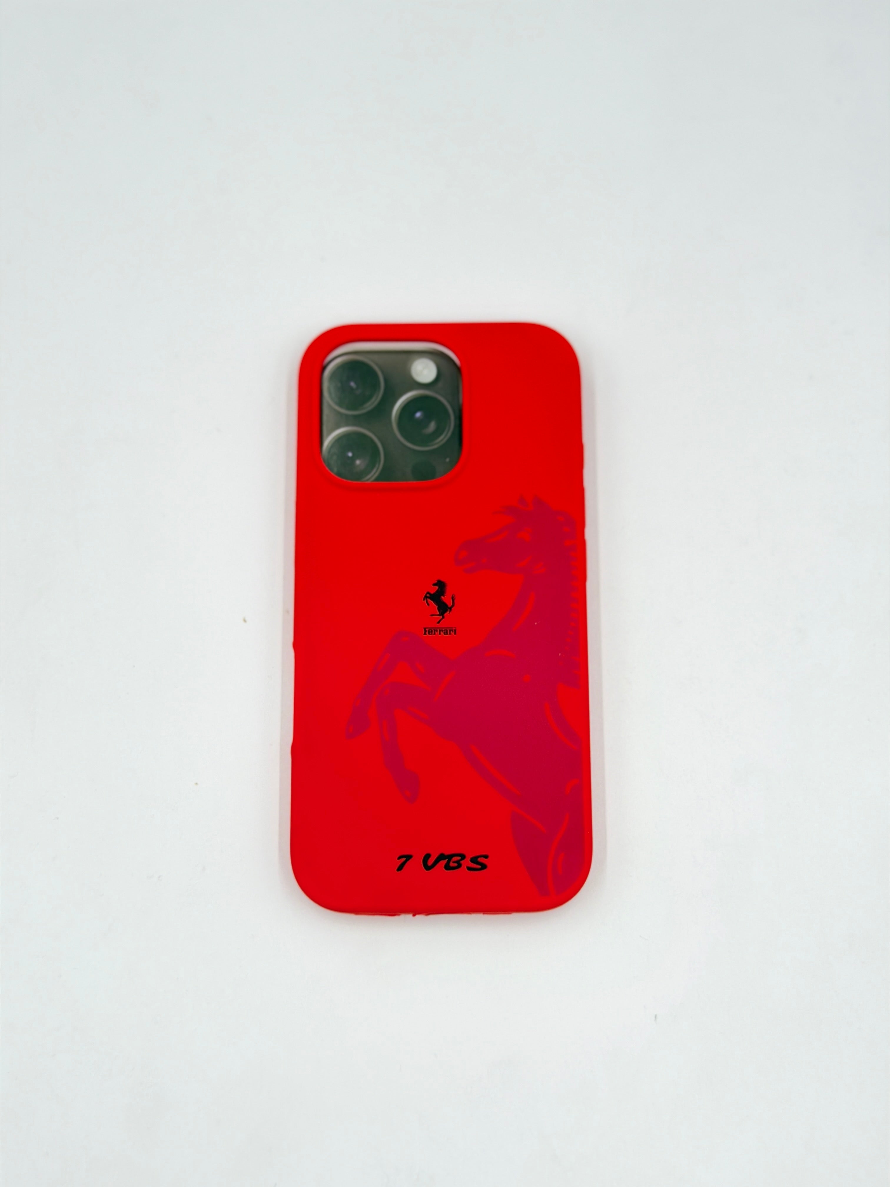 Prancing Red Sport Matte Case (iPhone 16 Pro Max)