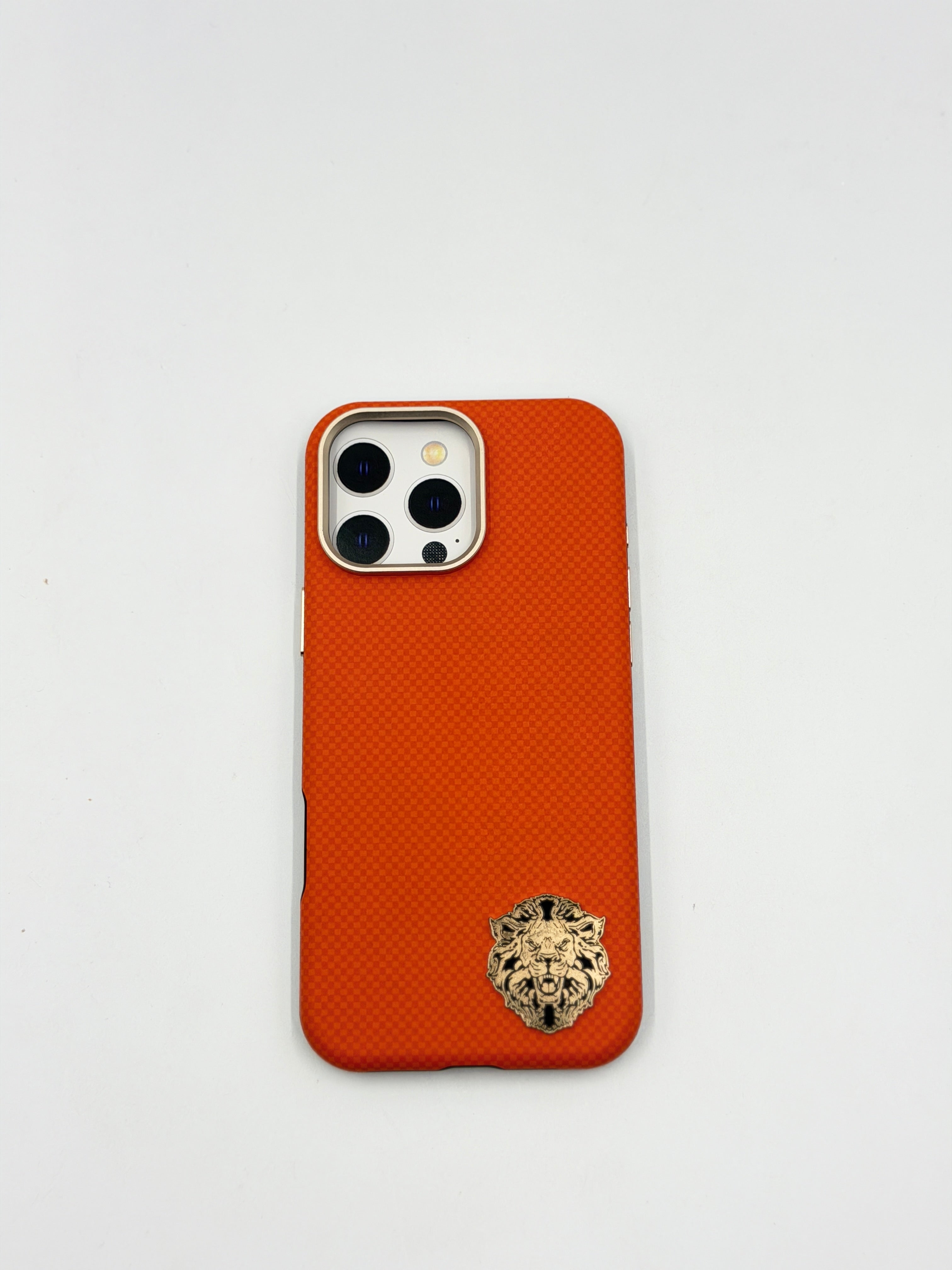 Burnt Orange Lion Crest Case (iPhone 16 Pro Max)
