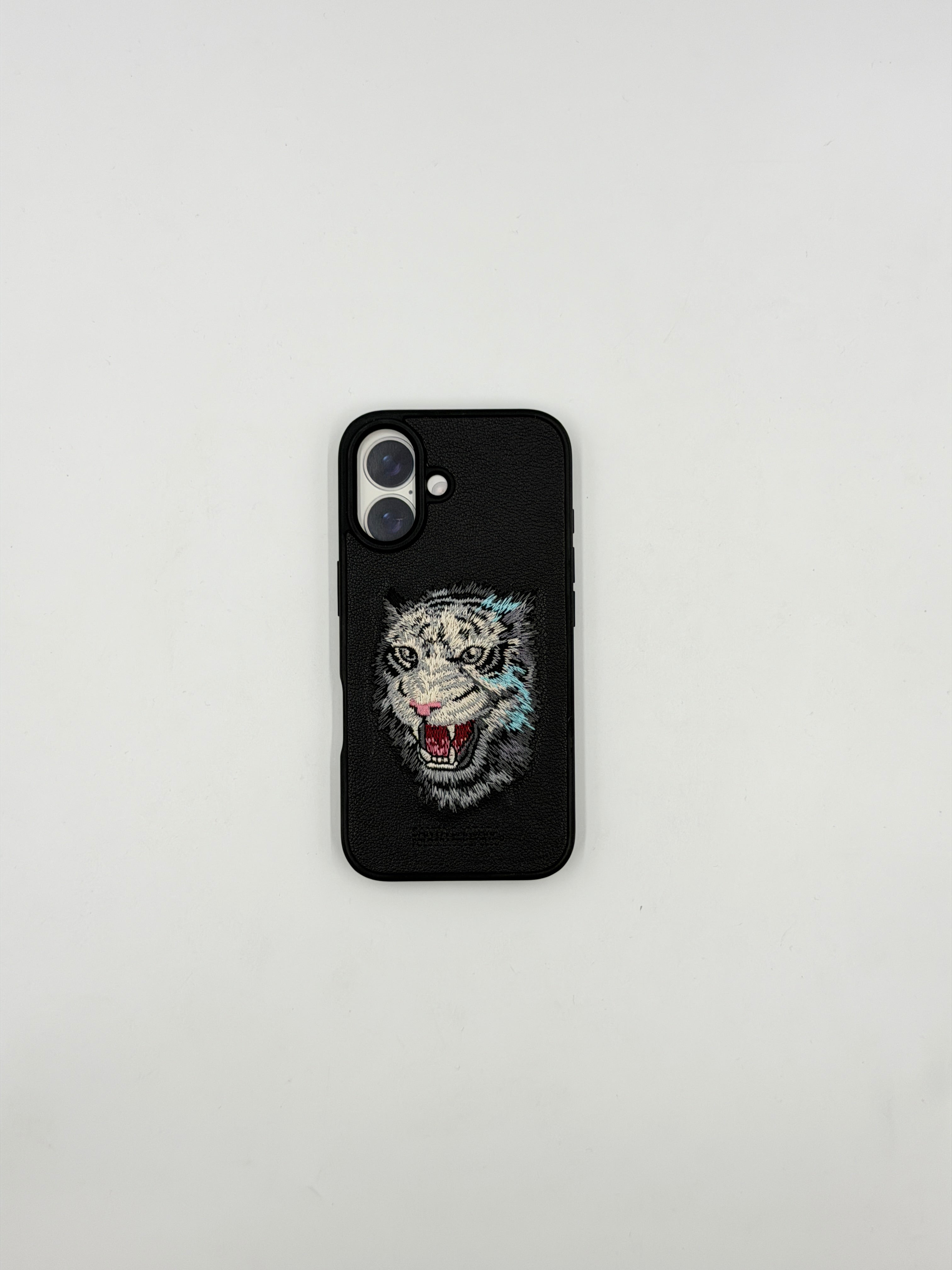 Savage Tiger Roar Embroidered Case (iPhone 16)