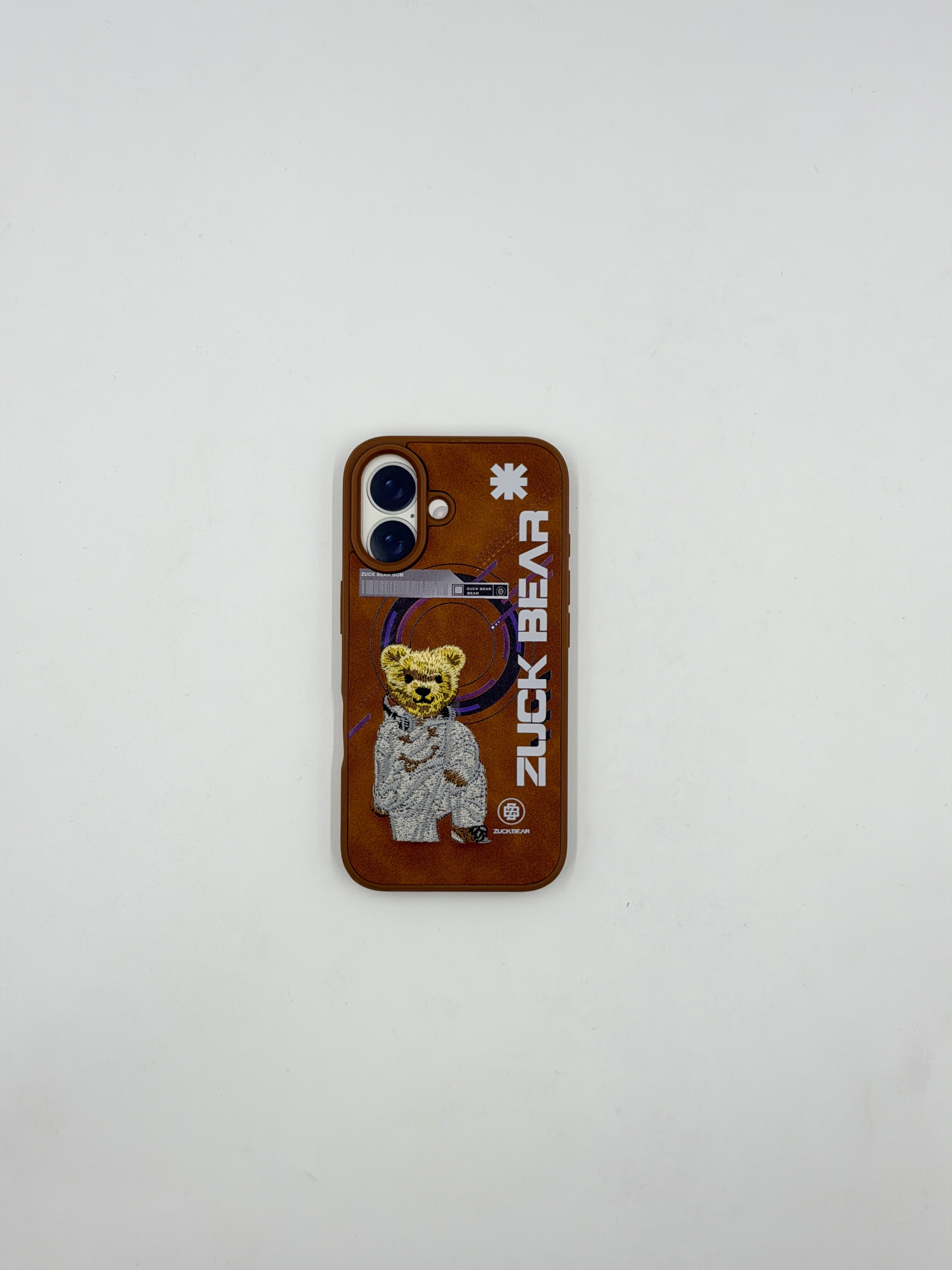 Urban Teddy Street Luxe Embroidered Case (iPhone 16)