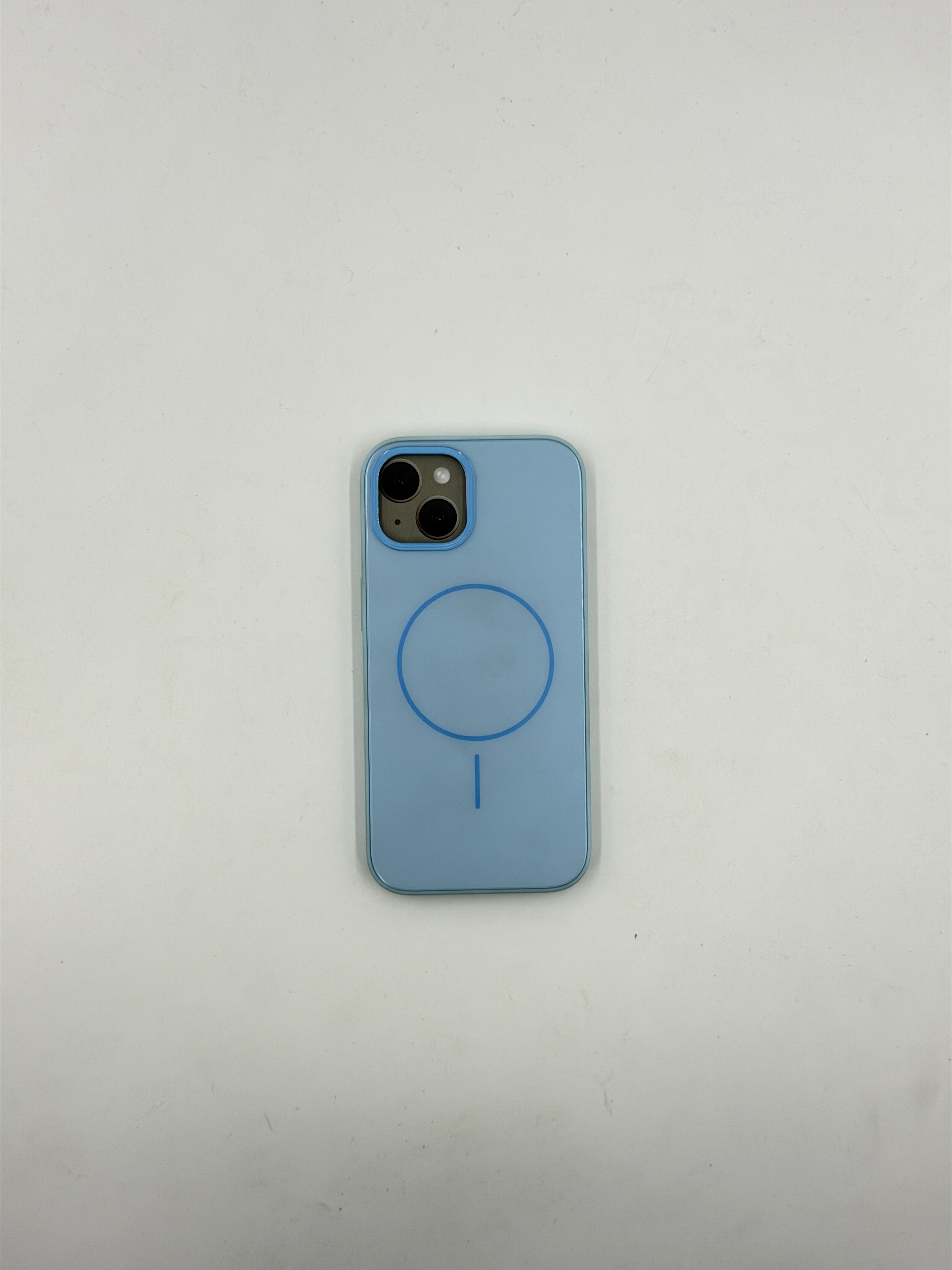 Sky Blue Matte MagSafe Case (iPhone 15)