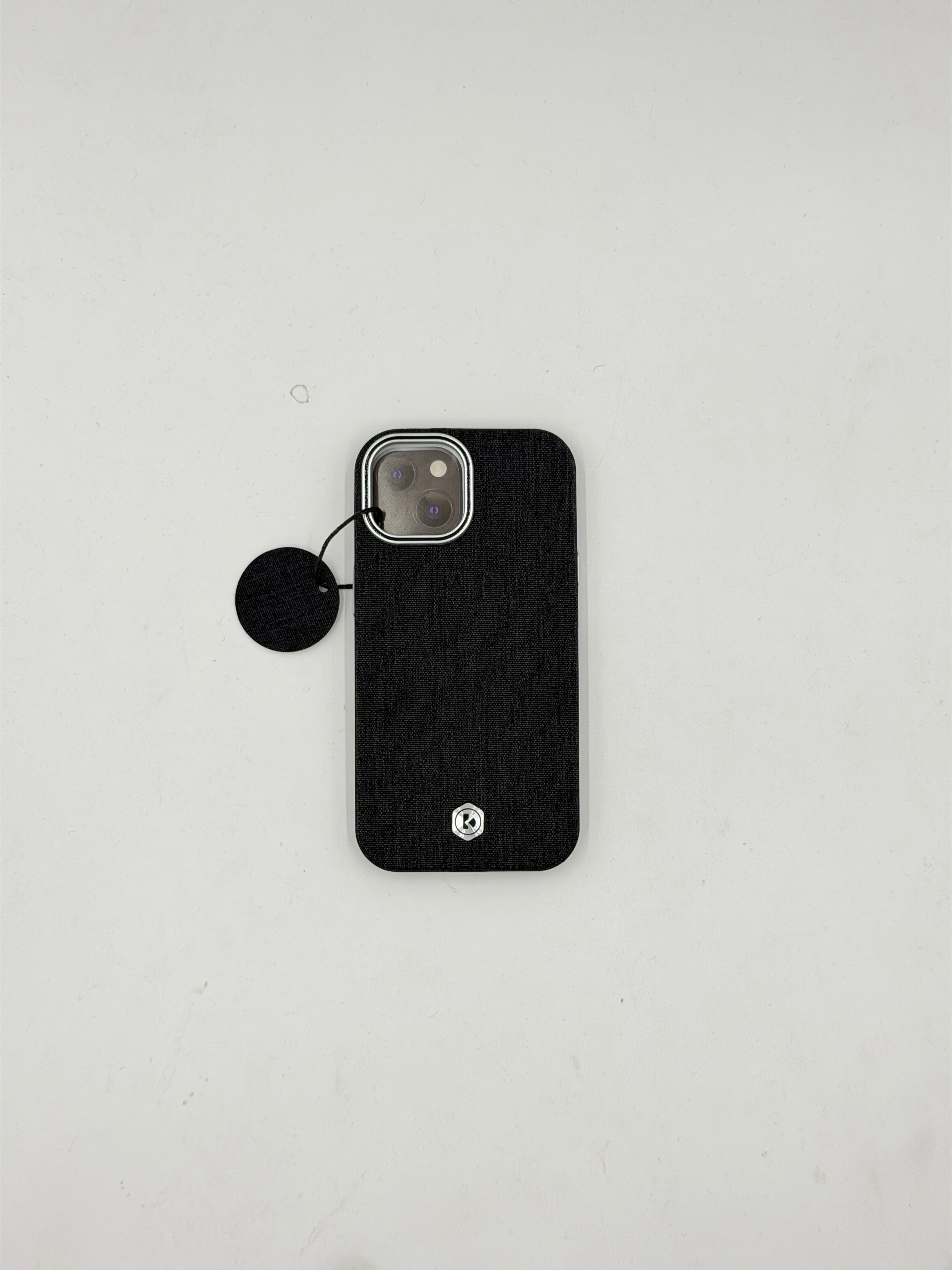 Kadi Ou Fabric Shield Premium Case – Black (iPhone 15)