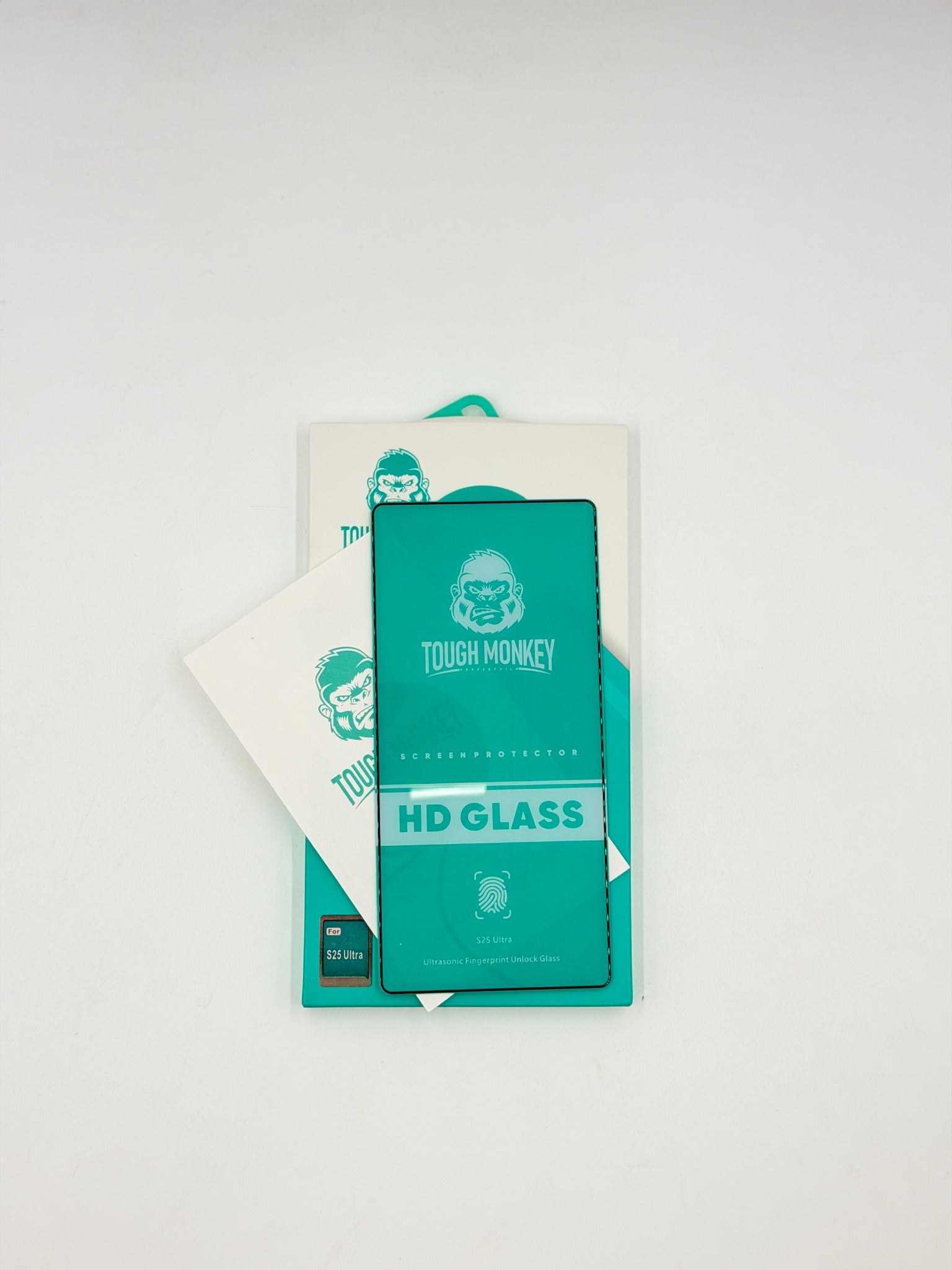 (Samsung) Tough Monkey HD Clear Tempered Glass Screen Protector